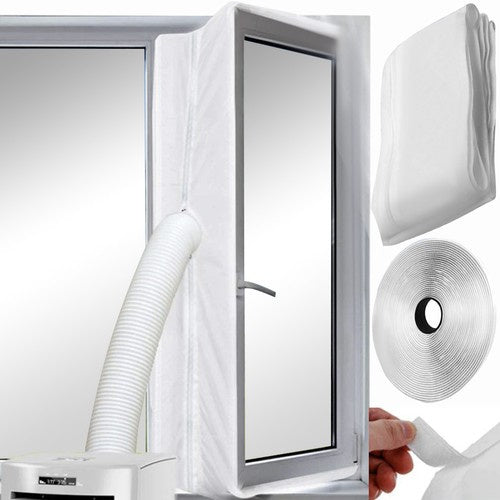 Element de etansare fereastra, Zola®, pentru aparat portabil de aer conditionat, ZY11033QWS75, 4 m, alb Element de etansare fereastra, Zola®, pentru aparat portabil de aer conditionat, ZY11033QWS75, 4 m, alb